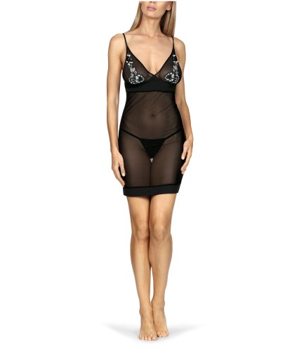 koszulka nocna z tiulu