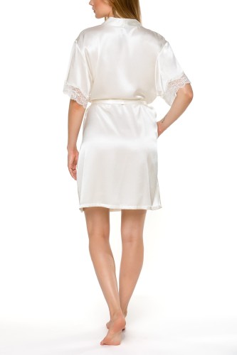 satynowy szlafrok COEMI