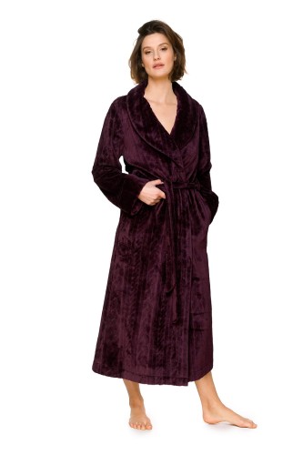 Długi damski szlafrok