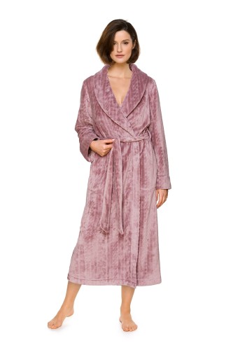 Długi damski szlafrok