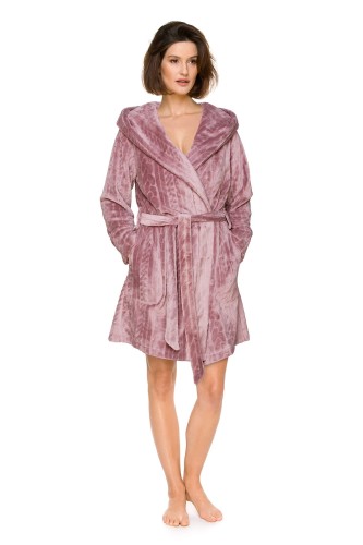 Ciepły szlafrok damski