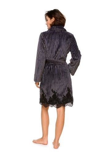 Damski ciepły szlafrok