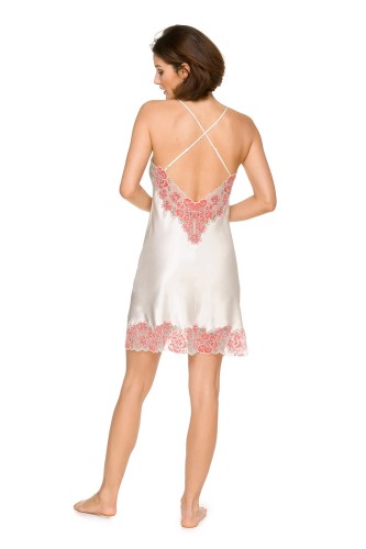 Kremowa koszulka nocna