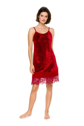 Welurowa koszulka nocna