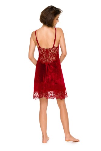 Welurowa koszulka nocna