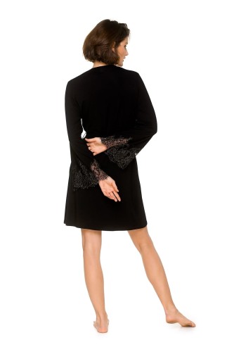 Cienki damski szlafrok