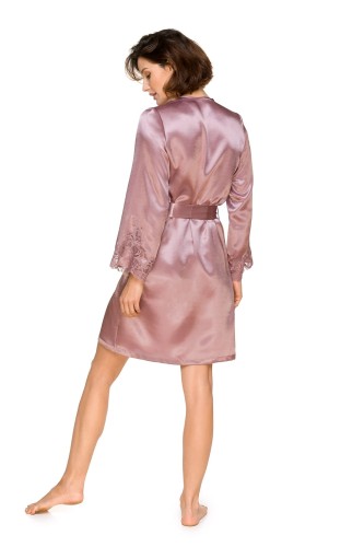 Bielizna nocna: cienki szlafrok damski