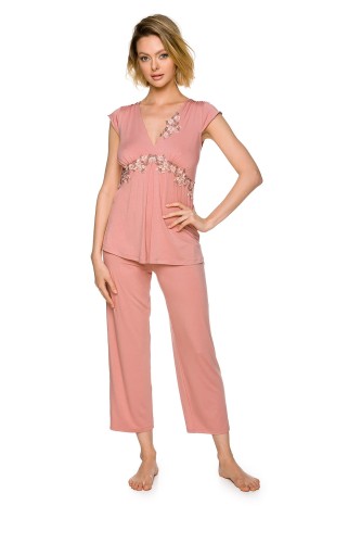 Damska piżama z dzianiny