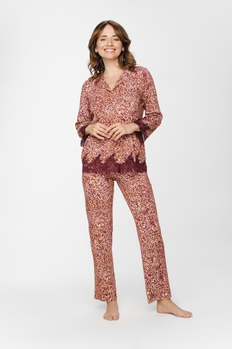 Damska piżama z wiskozy