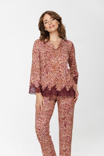 Damska piżama z wiskozy